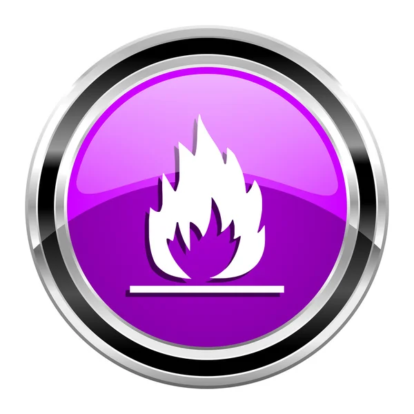 Icona delle fiamme — Foto Stock