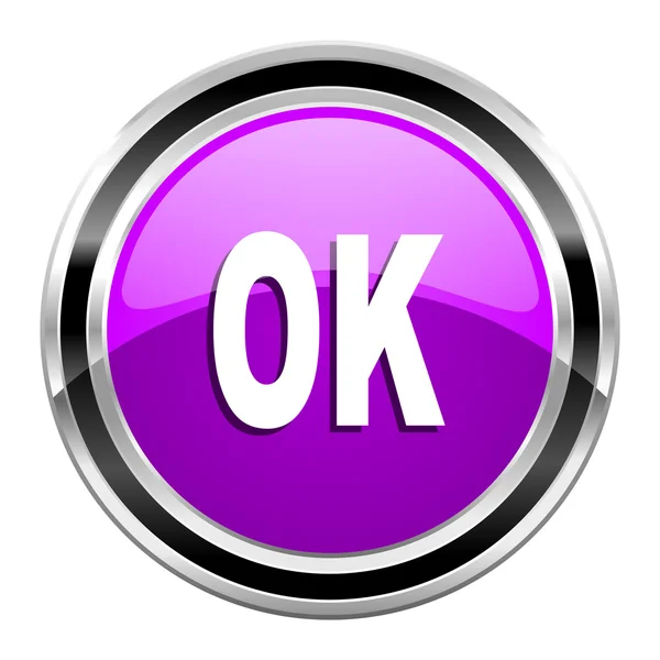 OK icona — Foto Stock