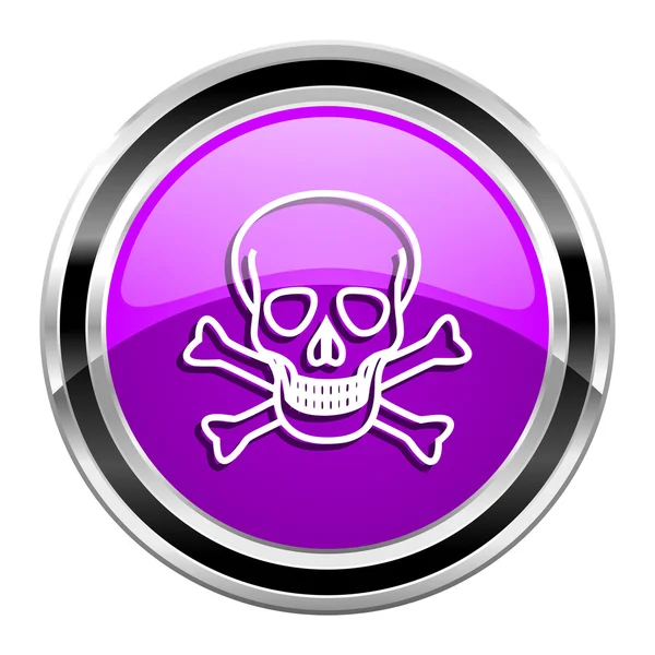 Skull icon — Stock Photo, Image