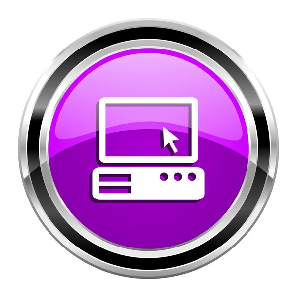 Pc icon — Stock Photo, Image