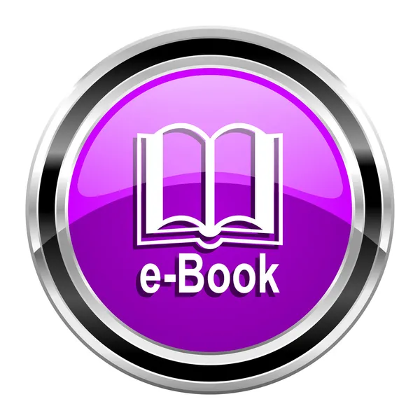 E-book-ikonene 本のアイコン — Stockfoto
