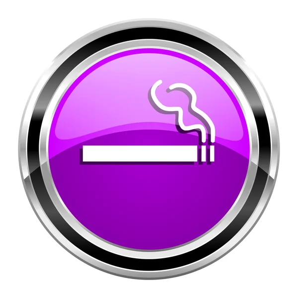 Ícone de fumar — Fotografia de Stock