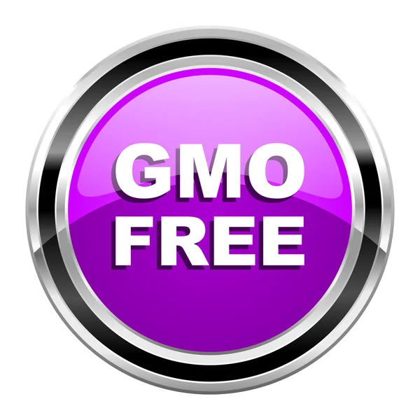 Значок Gmo free — стоковое фото