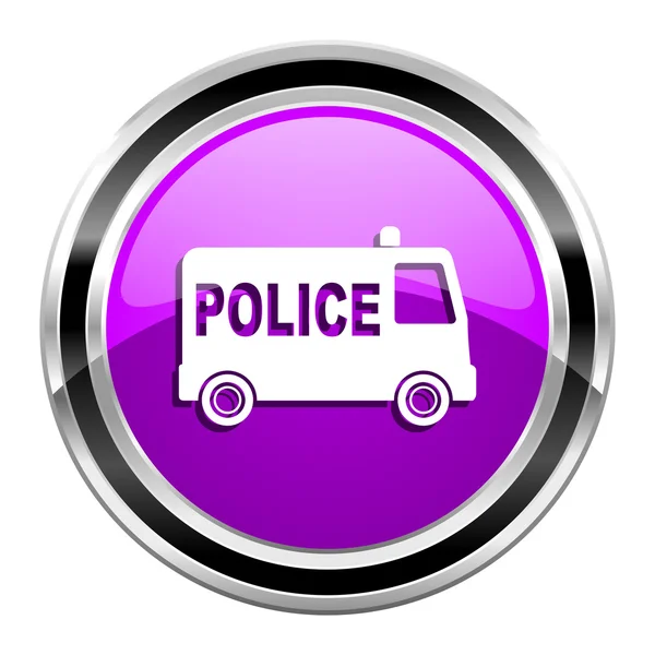 Police icon — Stock Photo, Image