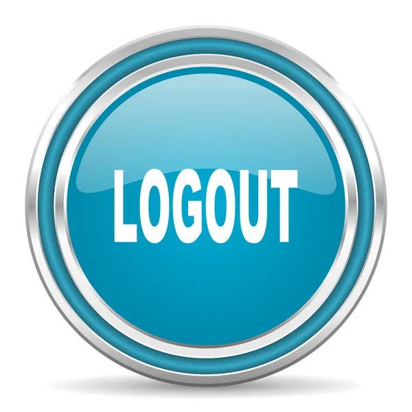 Ícone de logout — Fotografia de Stock