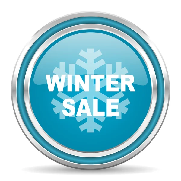 Winter sale icon — Stock Photo, Image