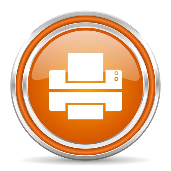 Printer icon — Stock Photo, Image