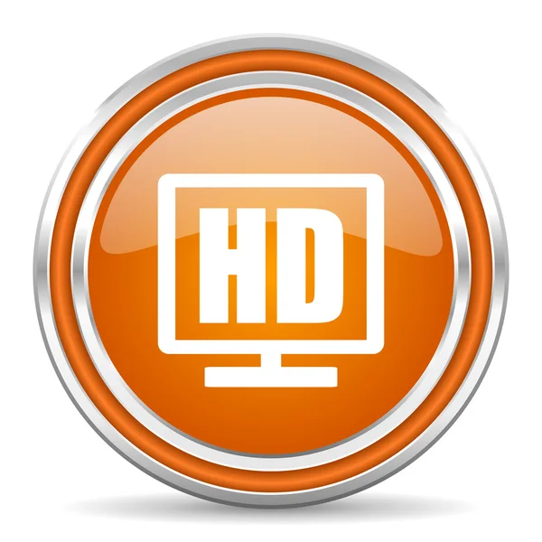 Hd display icon — Stock Photo, Image