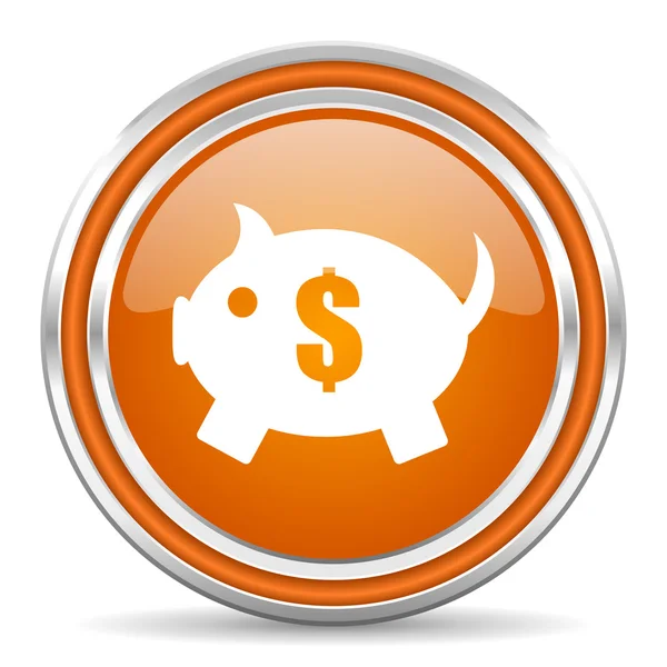 Piggy bank icon — Stock Photo, Image