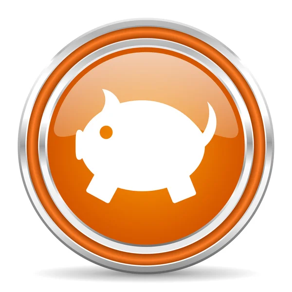 Piggy bank icon — Stock Photo, Image