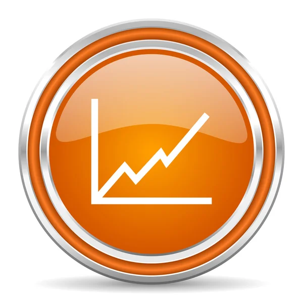 Chart icon — Stock Photo, Image