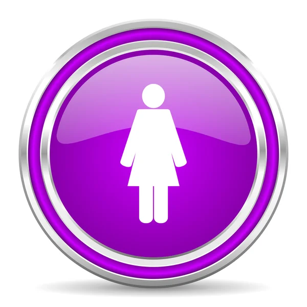 Female icon — Stock Photo, Image