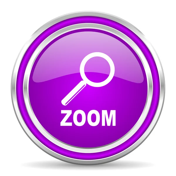 Ícone de zoom — Fotografia de Stock