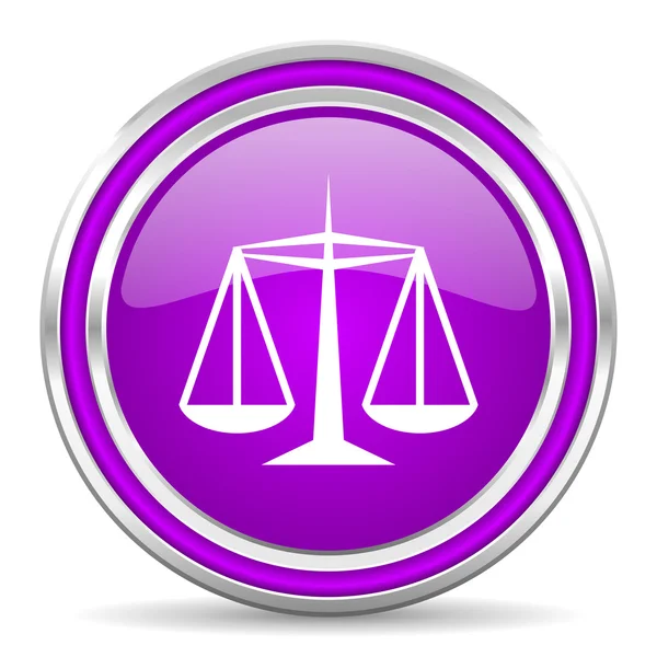 Justice icon — Stock Photo, Image