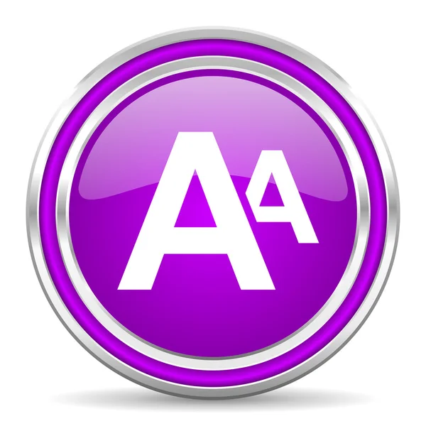 Alphabet icon — Stock Photo, Image