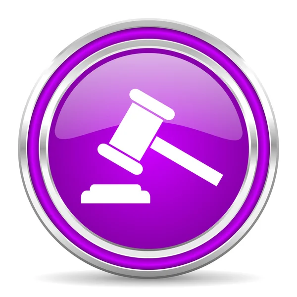 Auction icon — Stock Photo, Image