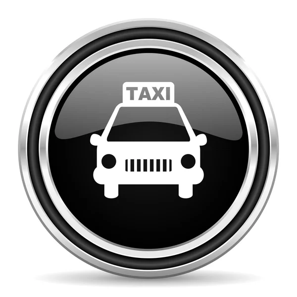 Ikona taksówką — Zdjęcie stockowe