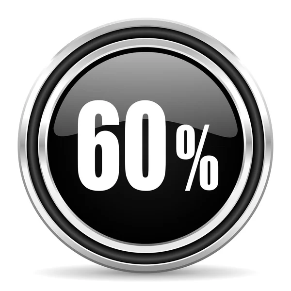 60 percent icon — Stock Photo, Image