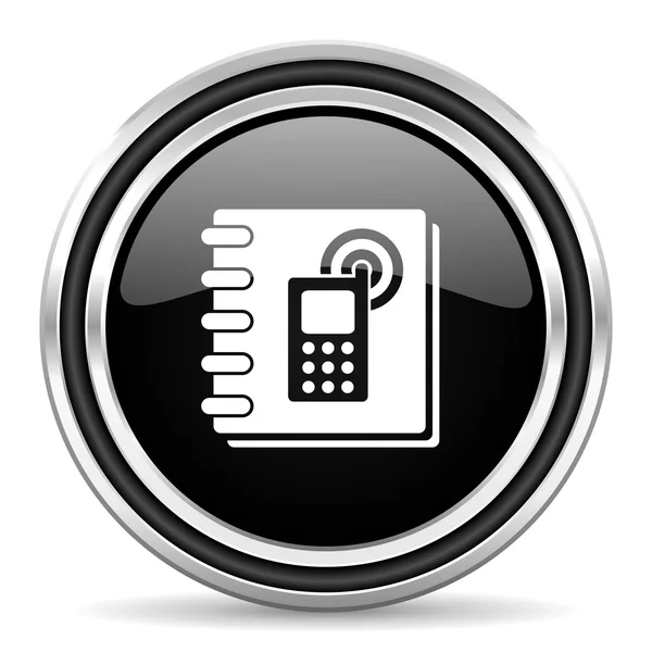 Telefonbuch-Symbol — Stockfoto