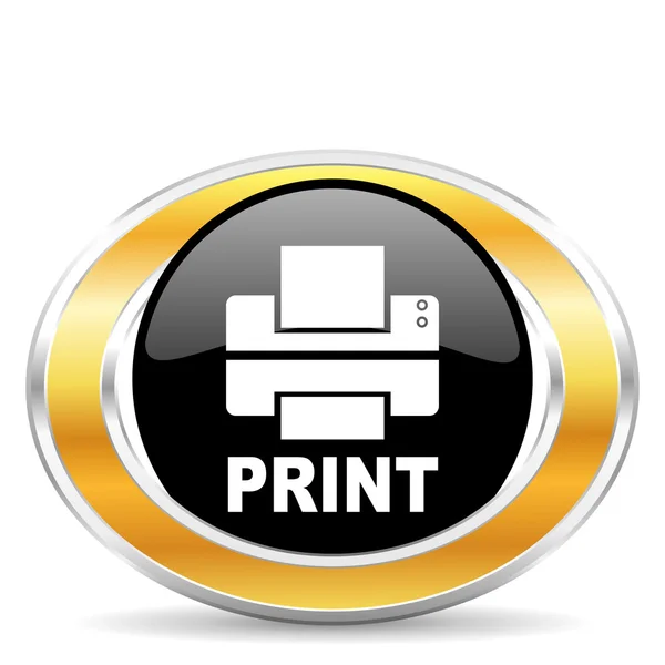 Εικονίδιο εκτυπωτή — Φωτογραφία Αρχείου