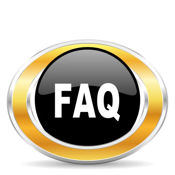 Faq icon — Stock Photo, Image