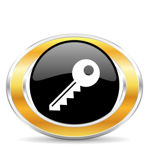 Ikona klucz, — Zdjęcie stockowe