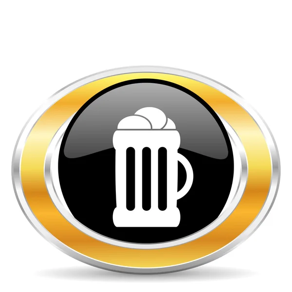 Bier-Symbol, — Stockfoto