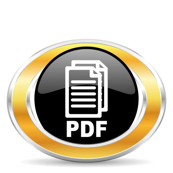 Icono Pdf —  Fotos de Stock