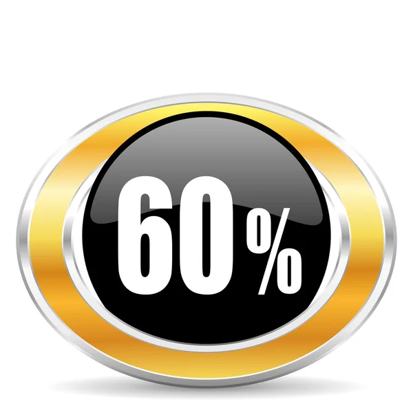 60 percent — Stock Photo, Image