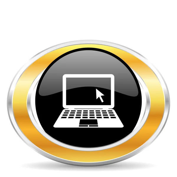 Laptop-Symbol — Stockfoto