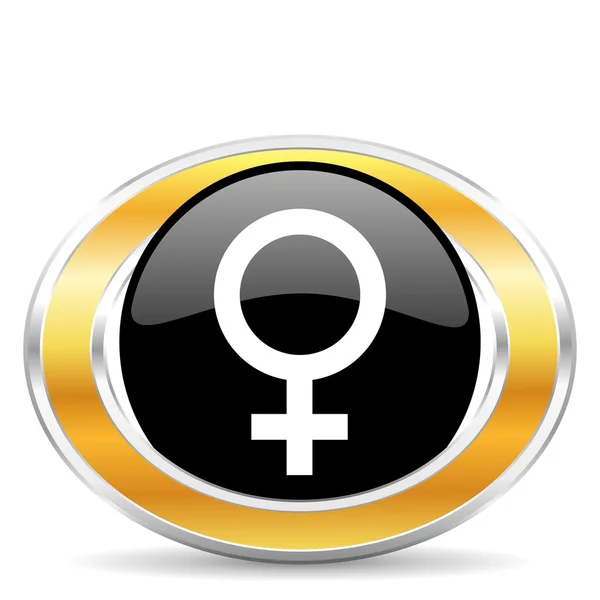 Female icon, — Stock Photo, Image