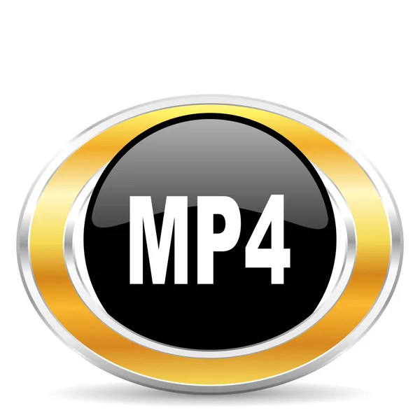 Mp4 のアイコン, — ストック写真
