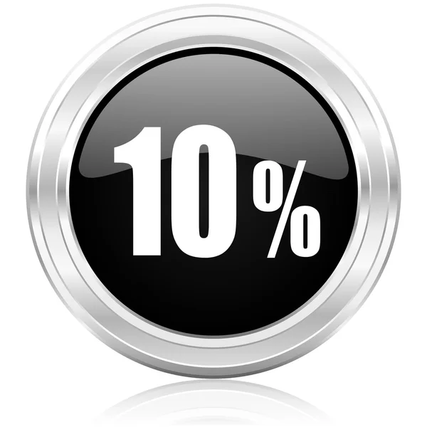 10 percent icon — Stock Photo, Image