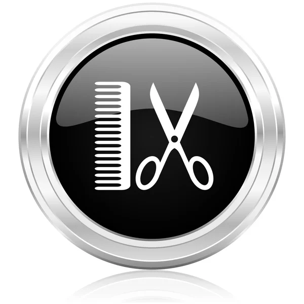Ícone barbeiro — Fotografia de Stock