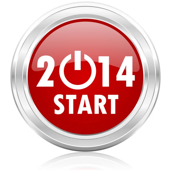 Year 2014 icon — Stock Photo, Image