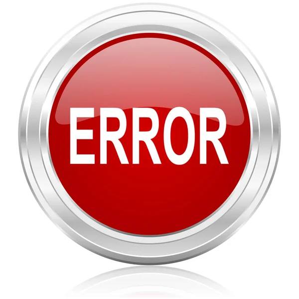 Error icon — Stock Photo, Image