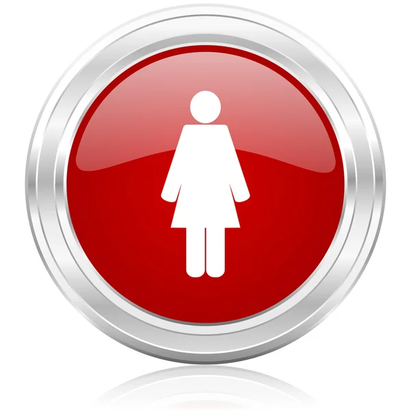 Vrouwelijke pictogram — Stockfoto