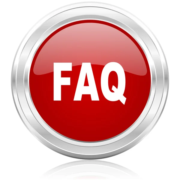 Faq icon — Stock Photo, Image