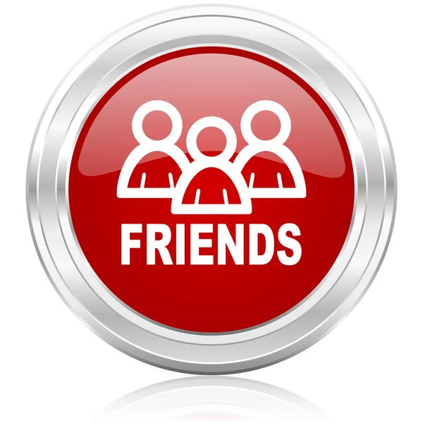 Friends icon — Stock Photo, Image