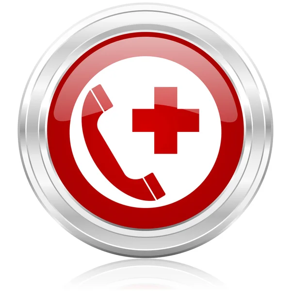 Emergency call icon — Stock Photo, Image