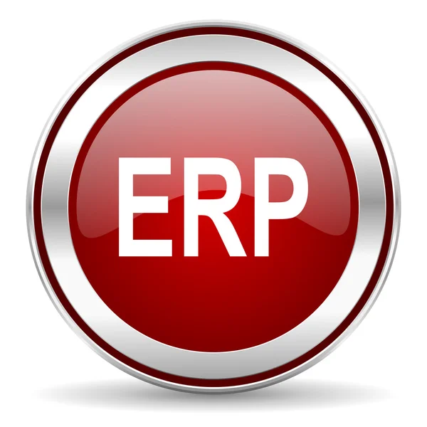 Icono erp — Foto de Stock