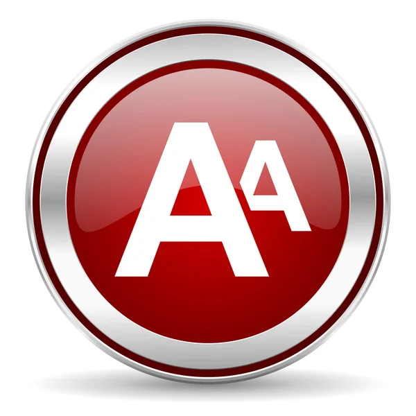 Alphabet icon — Stock Photo, Image