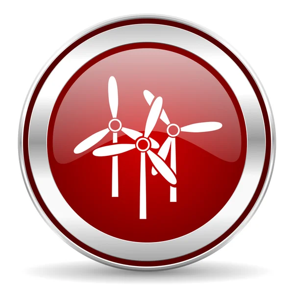 Větrný mlýn ikona — Stock fotografie