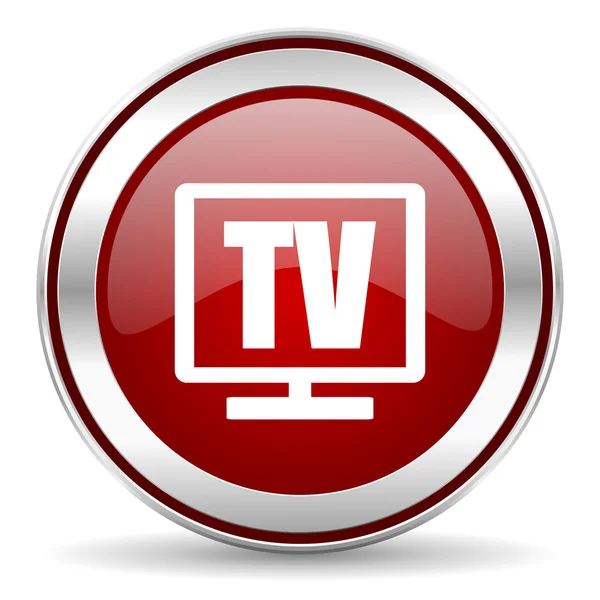 Televisie-icoon — Stockfoto