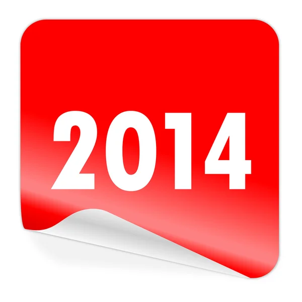 Yıl 2014 simgesi — Stok fotoğraf
