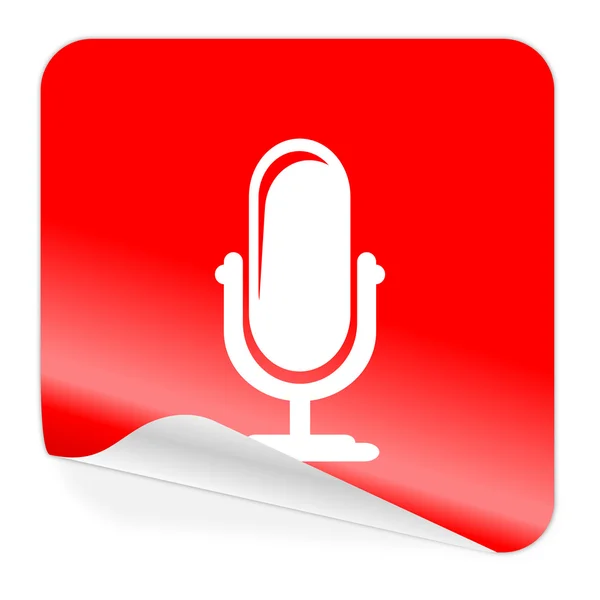 Microphone icon — Stock Photo, Image