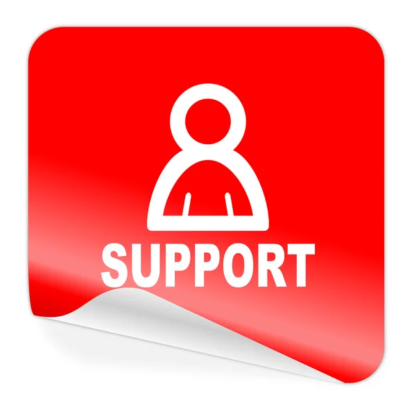 Wsparcie ikona — Zdjęcie stockowe