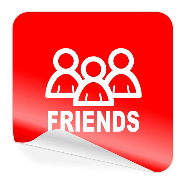 Friends icon — Stock Photo, Image