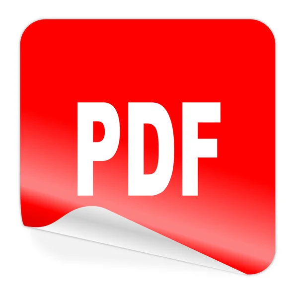 Pdf-ikonen — Stockfoto