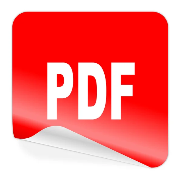 Ícone Pdf — Fotografia de Stock